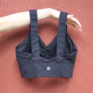 Lululemon Black Sports Bra Size 8